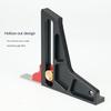 Precision Woodworking Depth Measuring Ruler Dual Scales Router Table Height Gauge  DIY Hand Tool