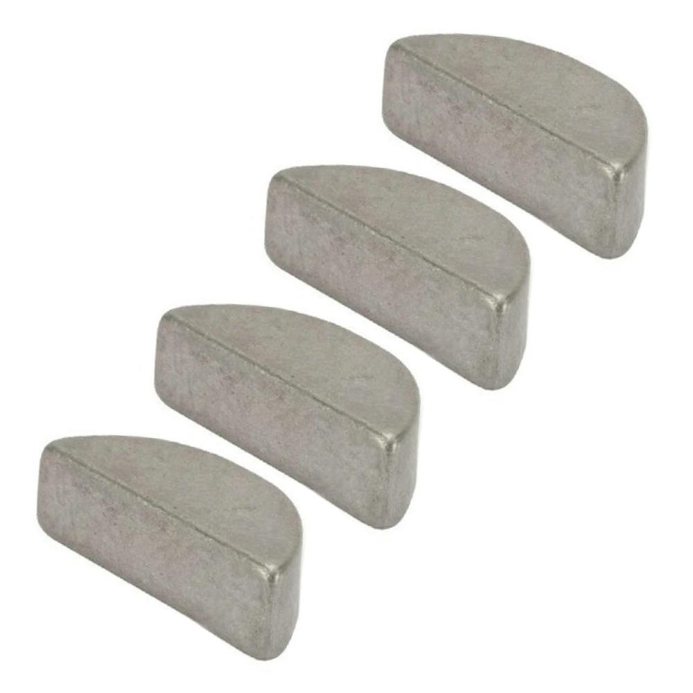 4Packs Woodruff Key 1121391500 Fits For MOUNTFIELD SP53H S422HP SP425 Metal Half Moon Shape for Machine Parts Replacement