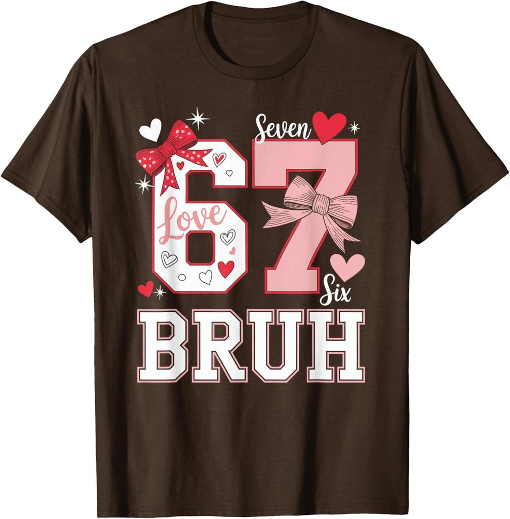 Sunset Graphic Six Seven Bruh 6 7 Funny Animal Unisex T-Shirt