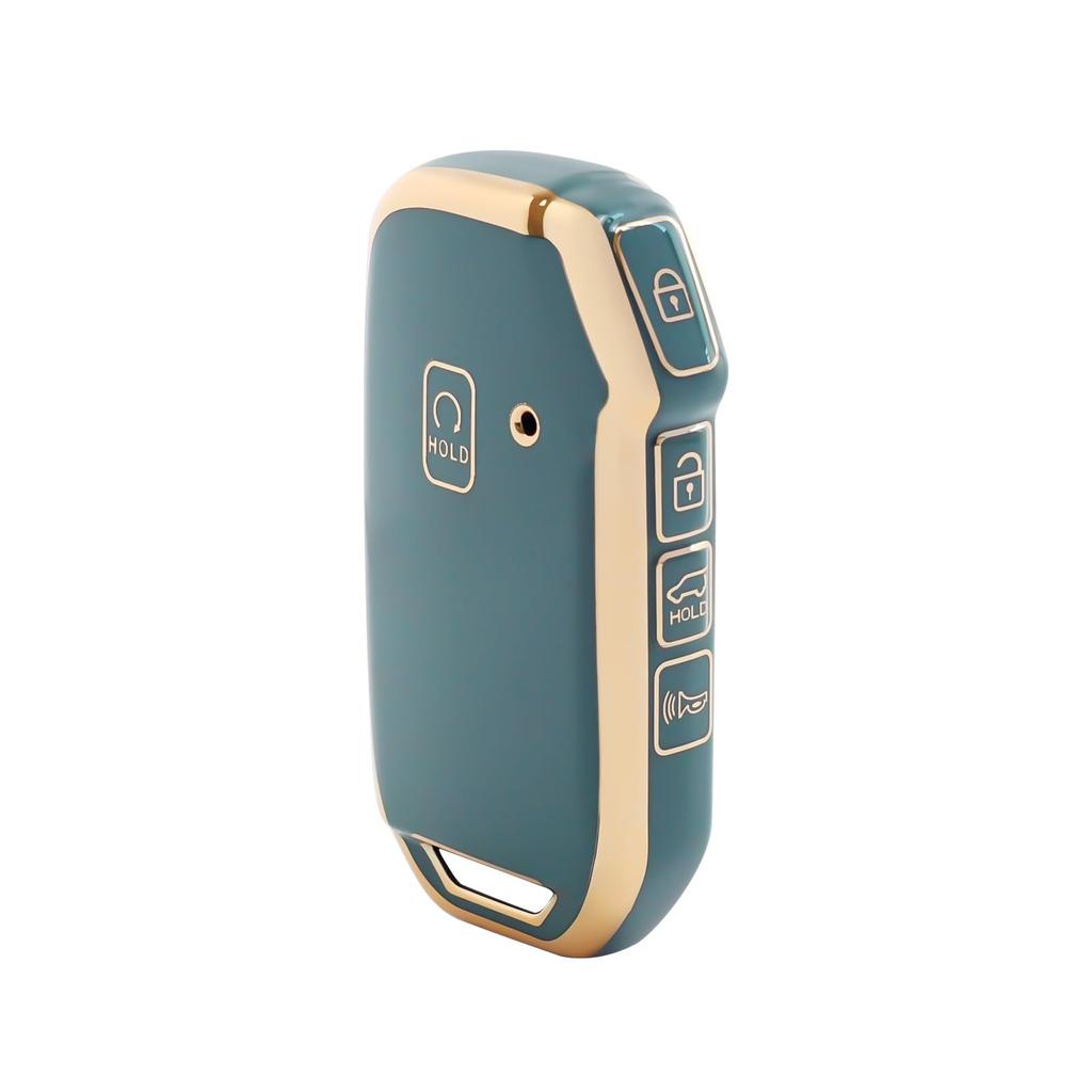 5 Button Key Fob Cover Case Holder for Kia Ceed Cerato Forte NIRO Seltos Sorento Soul Sportage Telluride K5 Remote Key Protector