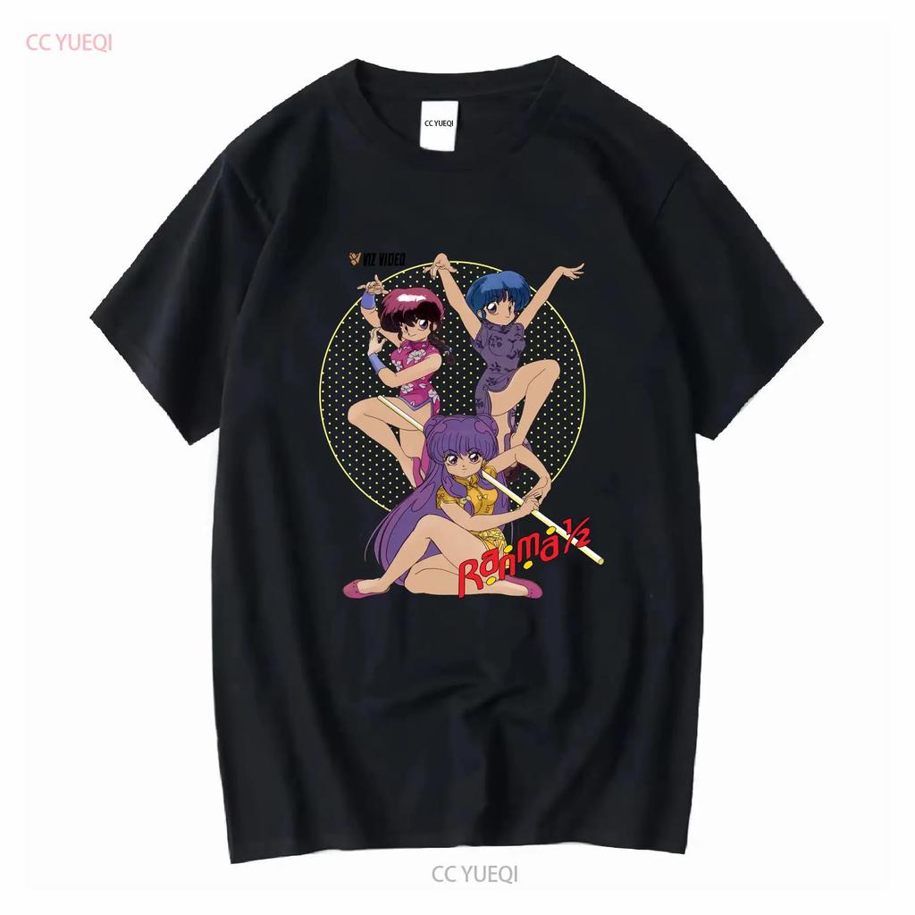 Ranma 1 2 T Shirt Size XLarge vintage Washed Top For Everyday Wear streetwear Breathable Versatile fashion graphic Casual