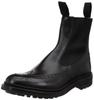 2754 Henry Black Calf Commando Sole 5 Fit Boots Tricker's [Used]