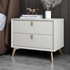 Bedside Cabinet Solid Wood Simple Modern Small Light Luxury Storage  Bedroom Bedside Narrow