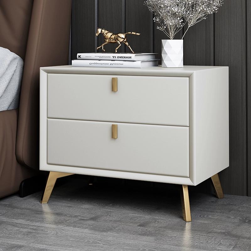 Bedside Cabinet Solid Wood Simple Modern Small Light Luxury Storage Bedroom Bedside Narrow