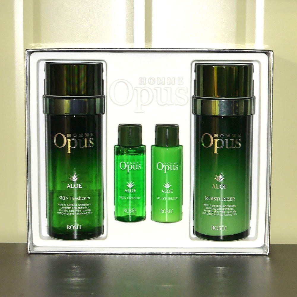 Opus SDMVGOFB Men s Cosmetics Skincare Homme Aloe 2-piece Set