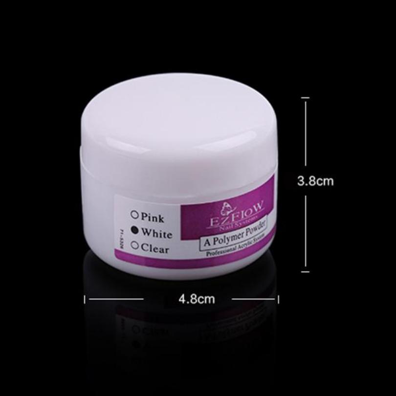 Professional Acrylic Powder Crystal Nail Art Tips Builder Transparent Powder