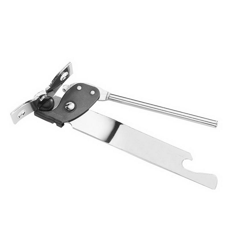 Stainless Steel Compact Manual Tin Can Opener Bottles Beer Jar Openers E2D3 Stainless Steel Compact Manual Tin Can Opener Bottles Beer Jar Openers E2D3