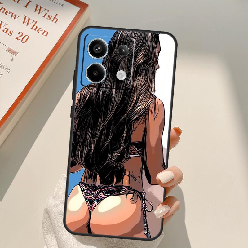 Surf Beachy Blue Summer Collage Funda For Xiaomi Redmi Note 14 13 10 11 12 15 Pro Plus Case For Redmi 15 14C 12C 10C 13C 15C