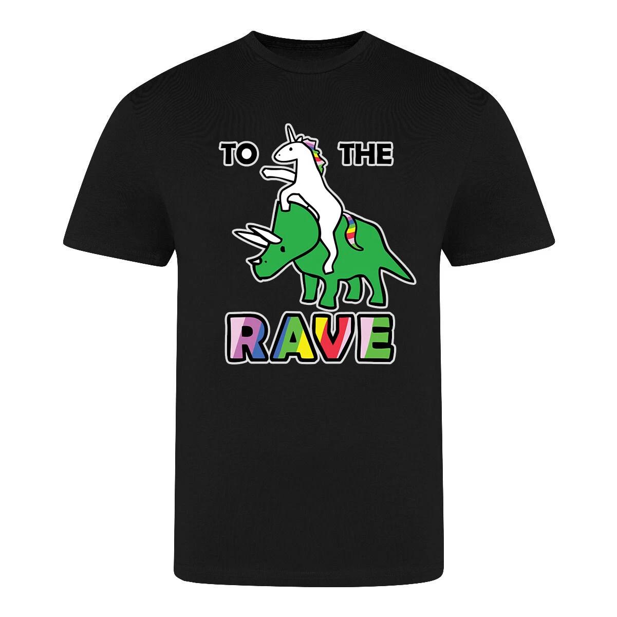 

to the rave unicorn metal funny meme viral birthday gift film movie t shirt S