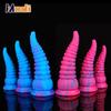 Tentacolo di polpo in silicone Enorme dildo animale Colorato mostro Dildo Massaggio prostatico Butt plug anale Giocattolo del sesso per le donne Giocattoli per adulti