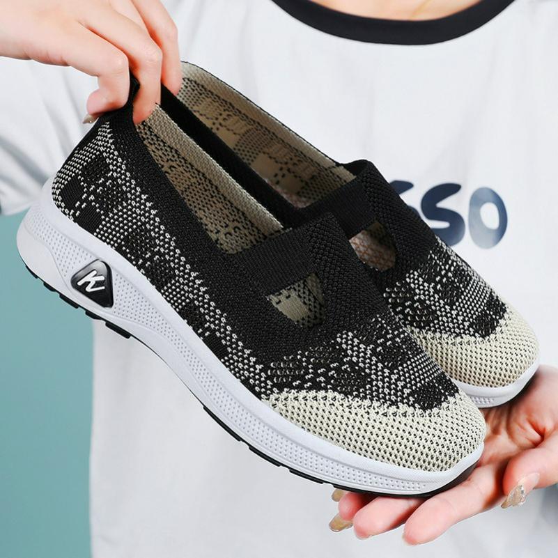 Shoes Women's Summer Women's Shoes Wholesale Breathable Hollow Single Shoes Old Beijing Cloth Shoes Pedal Mother Shoes