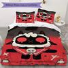 Cute Crying Lamb Pattern Bedding,Quilt Set Quilt Cover Pillowcase Home Birthday Gift (1*duvet cover+2*pillowcase,without core)ZSJT0917277