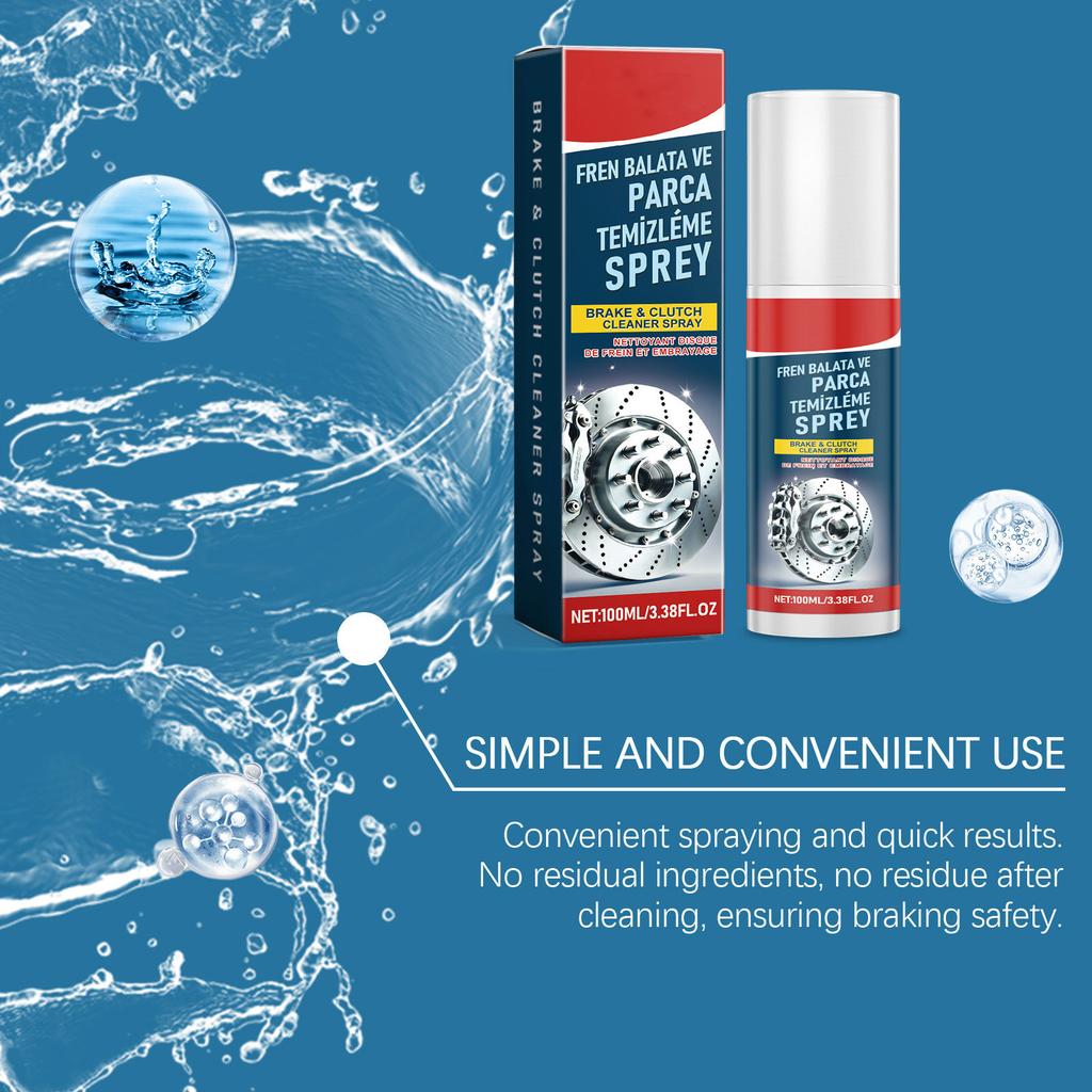1pc/2pcs Professional Brake Disc Cleaner Eliminates Stubborn Rust Without Residues For Hassle Free Vehicle Maintenance