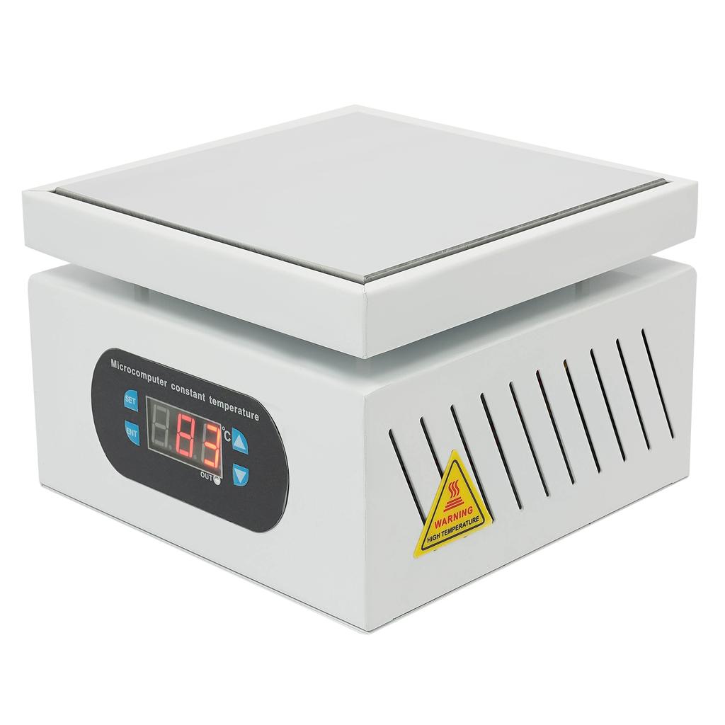 500W Electric Soldering Hot Plate, Electric Preheat Soldering Station, LED Microcomputer Preheating Welder Hot Plate Rework Lab