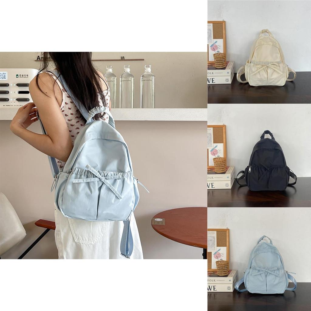 Nylon Travel Backpack For Students With Large Capacity And Lightweight Design For Daily Use