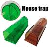 Smart Self-locking Mousetrap Safe Firm Transparent Household Mouse Catcher Control Cage Mice Rodent Catcher Rat Trap