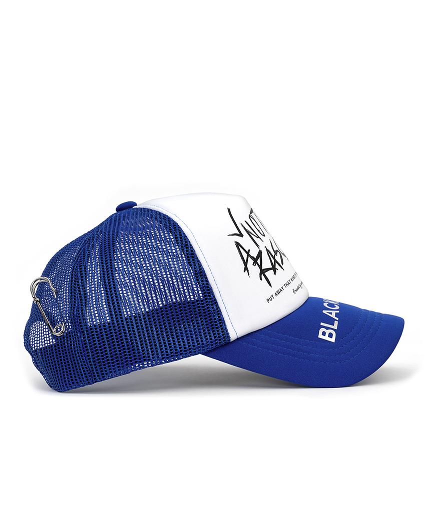 BLACKBLOND Vividi Rescul Trucker Mesh Cap (Blue)