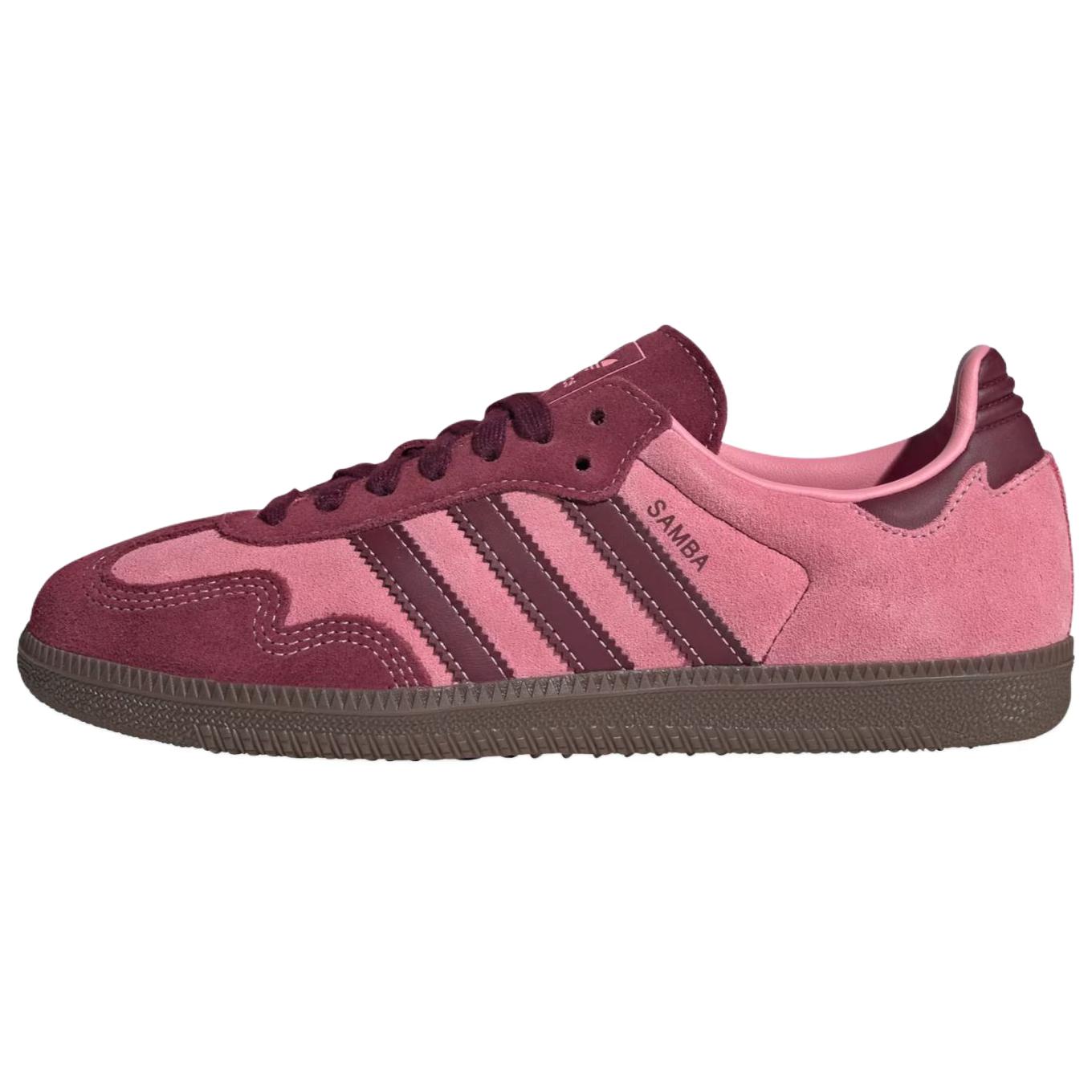 Adidas Samba OG Pink Spark Shadow Red Women Sneakers Gum IH6704 39