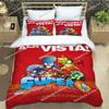 Cute Cartoon Super Zings Bedding Sets Exquisite Bed Supplies Set Duvet Cover Comforter Set Bedding Set Luxury Birthday Gift