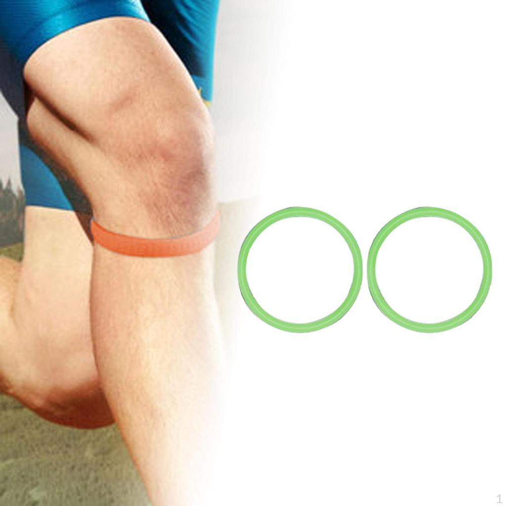 2 Pack Patella Support Silicone Ring for Knee