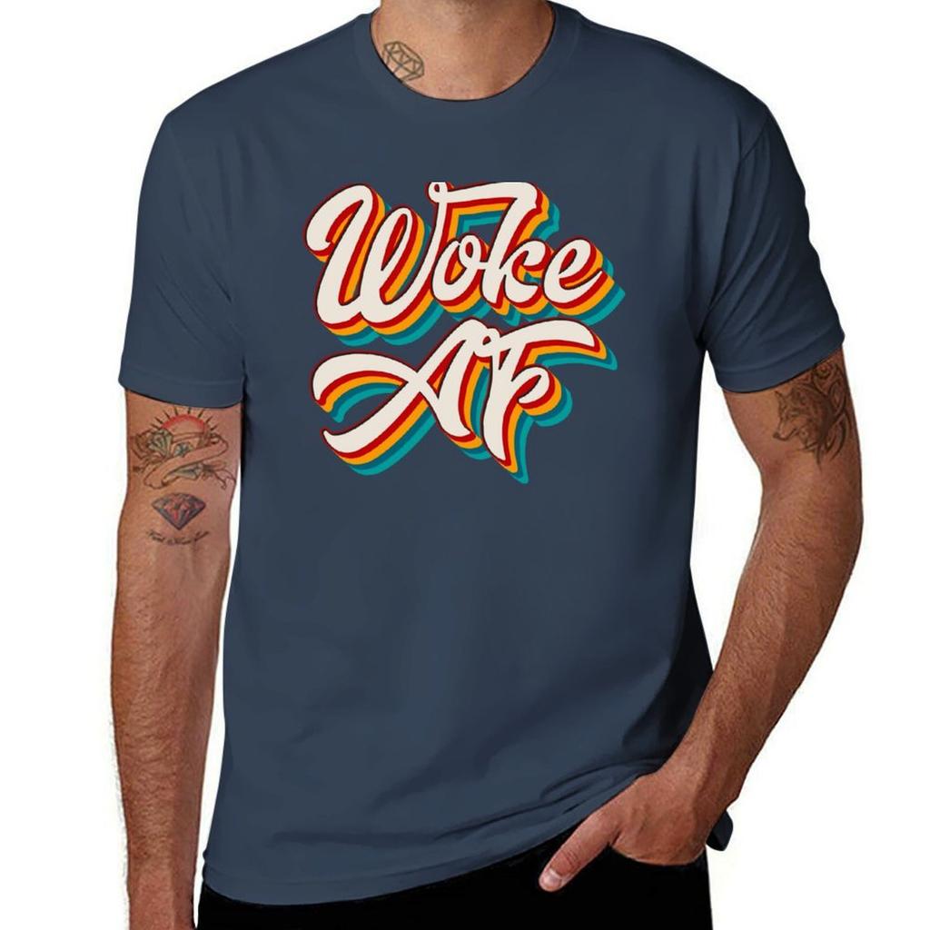 Woke AF TShirt AntiPerspiration Workout Top