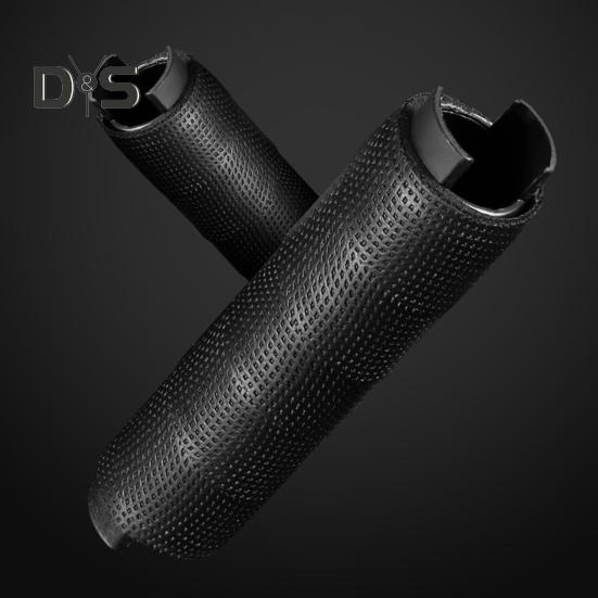1 Pair Bicycle Handlebar Grip Cover Non-slip Faux Leather Shock Absorbing MTB Road Mountain Bike Handle Grip Sleeve Bicycle Accessories