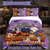 Personalized 3Pcs Bedding SetOne Direction Custom Text Duvet Cover Pillowcase Set Bedroom Gift