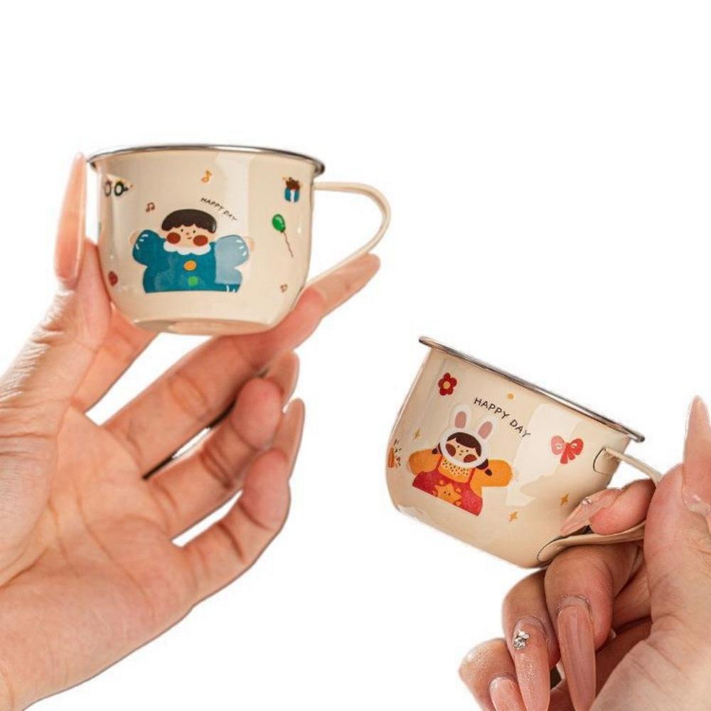 70ML Stainless Steel Espresso Cup with Handle  Double Wall Insulated Cups Demitasse Cups Coffee Cup