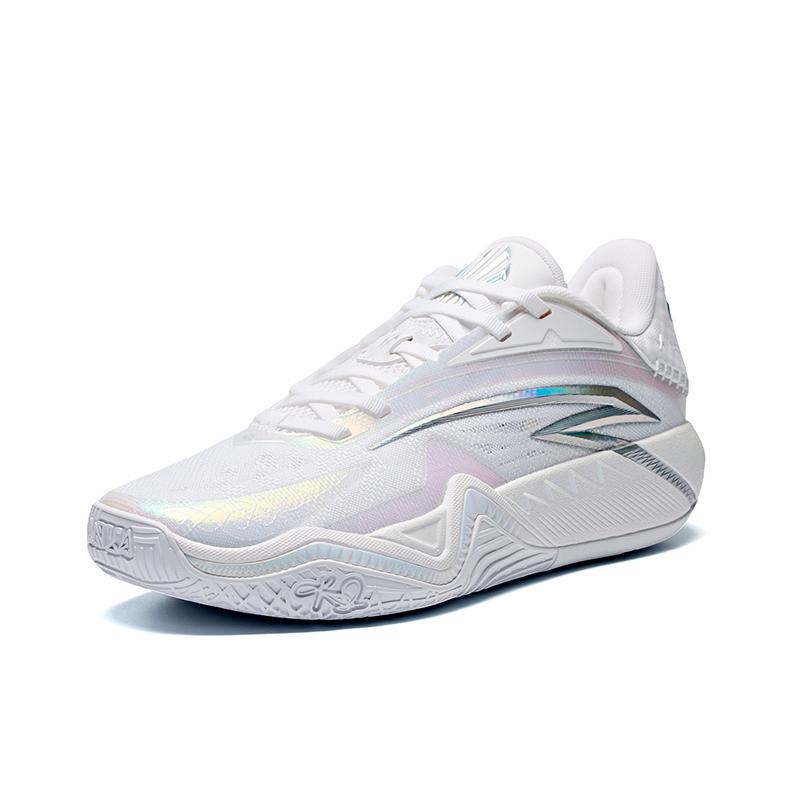 Herren-Sneaker ANTA KAI 3 Basketballschuhe Herren Low-Top Schneeweiß