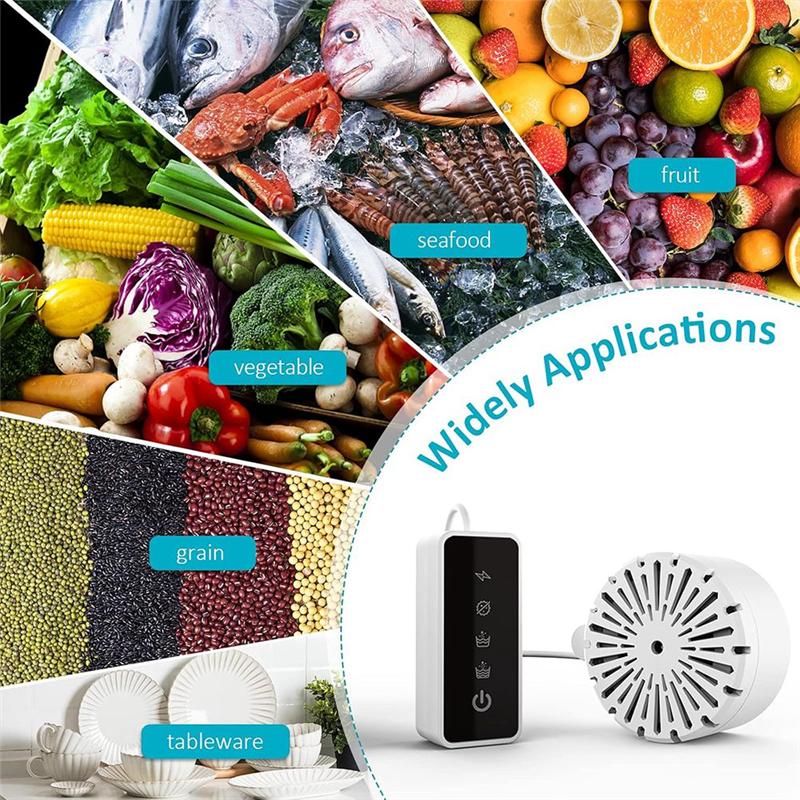 A25F-Fruit And Vegetable Washing Machine, Portable Fruit And Vegetable Cleaner Device, For Vegetables, Rice, Meat,Tableware