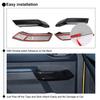 Black 4x Interior Door Armrest Handle Panel Cover For Ford Bronco -2025 US