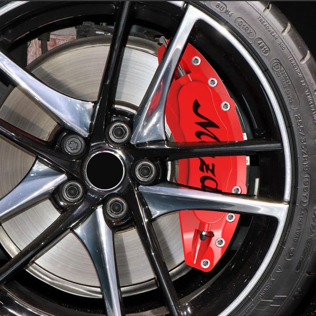 Αυτοκόλλητο Δαγκάνας Φρένου Bokos για Mazda (Μαύρος)