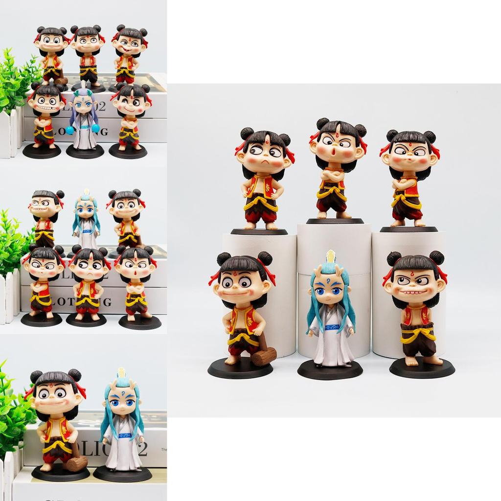 Pvc Nezha Action Figure Collectible Toy For Kids And Fans