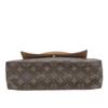 Used LOUIS VUITTON Shoulder Bag Mini Looping M51147 Monogram/Nume Leather Brown