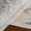 Half Sheer Lace Curtain With Florals Styles Window Dressing Solution Soft Filtering Home Decoration