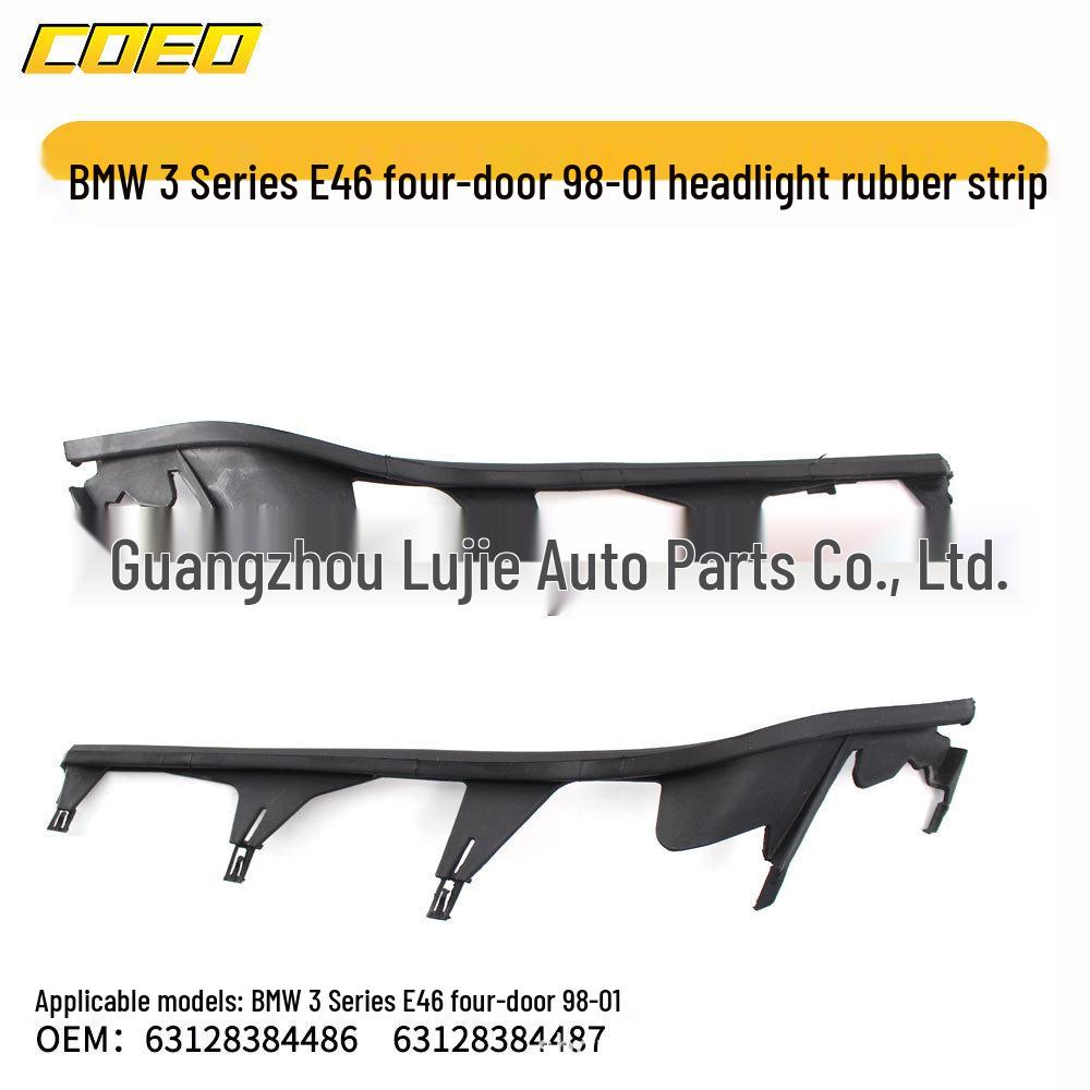 BMW E46 3 Series 98-01 Sedan Headlight Rubber Strip 63128384487/63128384486