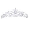 Women Girls Ladies Fashionable Crystal Rhinestone Flower Crown Headband Tiara Wedding Bridal