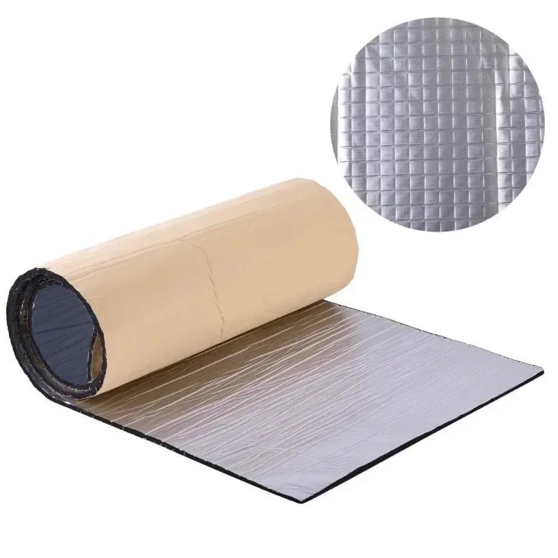 2000*500mm 250*400mm 5/10mm Araba Ses Yalıtım Malzemesi Yalıtıcı Isı Gürültü Yalıtımı Yalıtım Paspası Kaput Kapalı Hücreli Köpük Aksesuar Isı Kalkanları 2