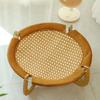 Summer Cooling Cat Bed Cool Mat Sofa Cat Scratch Wear-Resistant Cat Nest Rattan Lounge Chair Cat House Pet Sleeping Bed