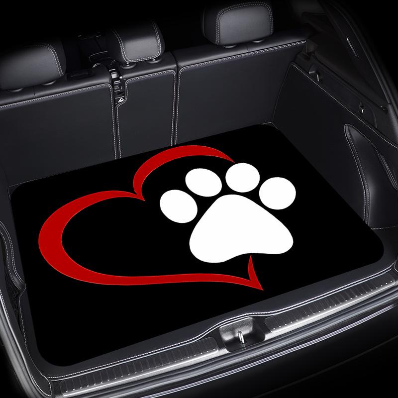 Retro Bohemian Dustproof & Wear-resistant Car Trunk Mat - Easy To Clean