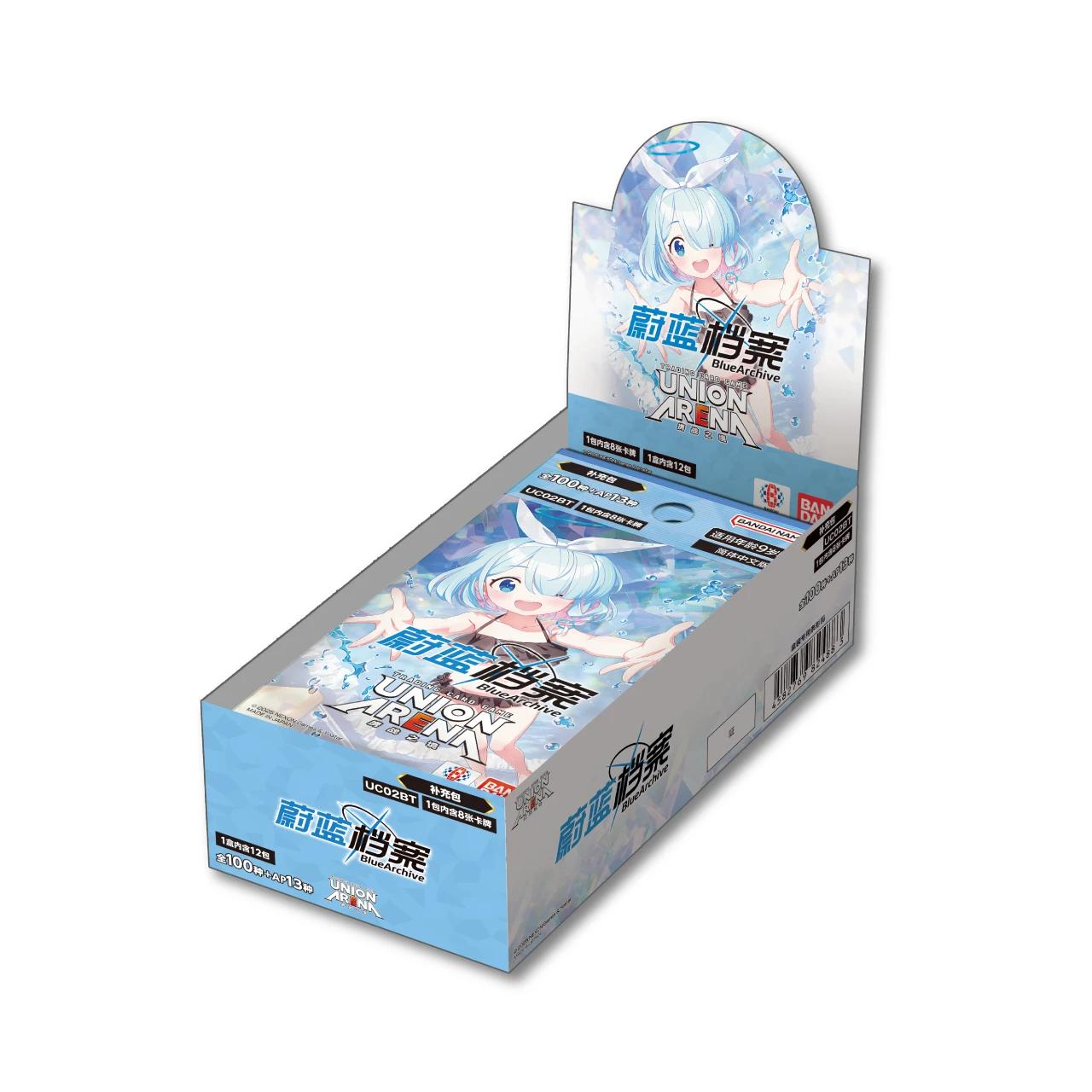 Official UNION ARENA TCG Trading Cards Blue Archive Simplified Chinese Booster Packs Starter Decks Collectible