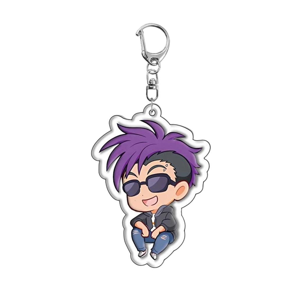 2D Anime Peripheral Acrylic Keychain Gift