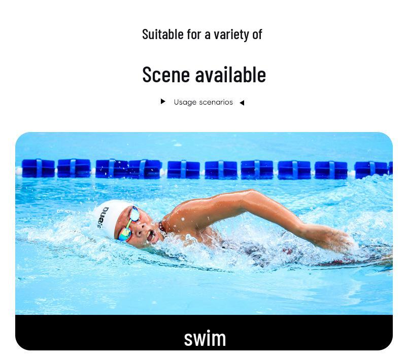 Unisex Myopia Swim Goggles: Professional, Waterproof, Anti-Fog, HD Children's Swim Gear.