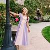 monoii Princess Rapunzel Dress for Perfect for Princess Halloween E0170 Dress, Girls, Costumes, Cosplay,