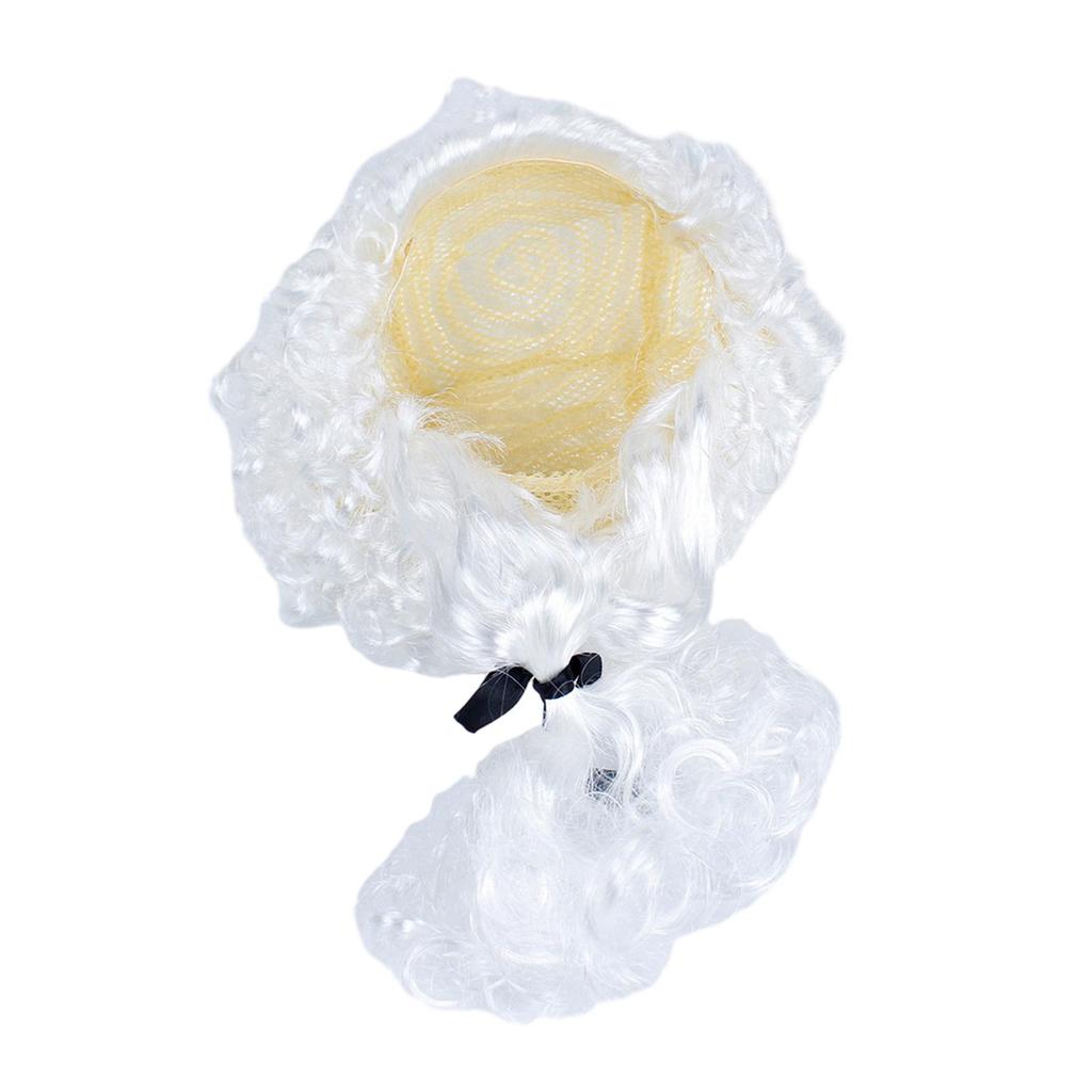 Colonial Wig Long Curly Fancy Dress Headgear Halloween Anime Show Head Circumference 50cm Comic