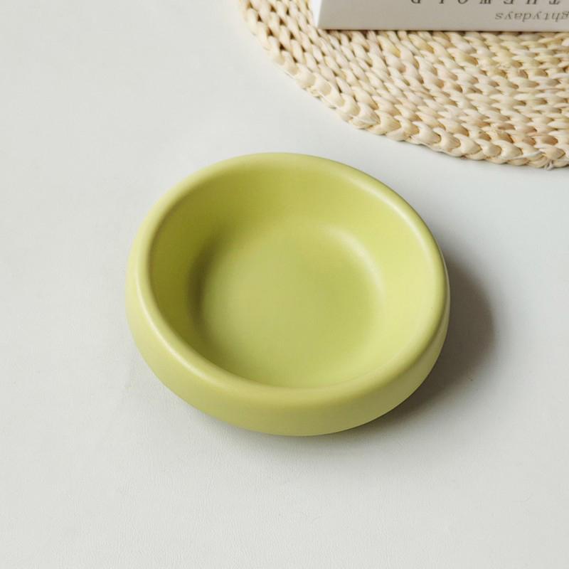 Neck Protection High Foot Cat Food Bowl Durable Cat Drinking Water Bowl Ceramic Cat Bowl Kittens Feeding Bowl Pet Supplies