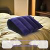 Portable Inflatable Triangle Cushion for Travel and Body Support