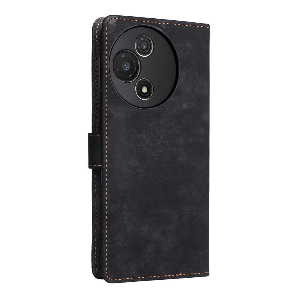 For TCL 60R 5G/60 5G Case Wallet RFID Blocking PU Leather Cover Stand with Strap