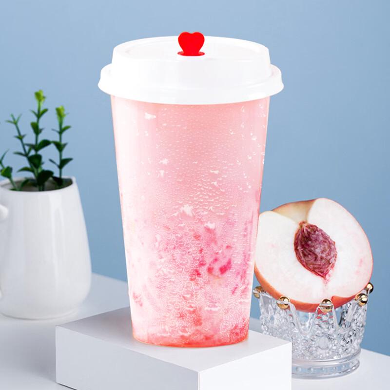 Disposable Clear Plastic Drink Cups with Lids