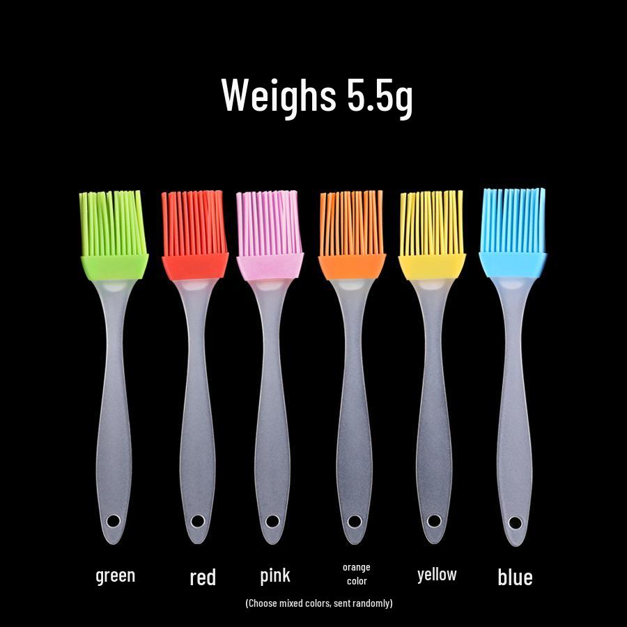 

Силиконовая кисть для барбекю с высокой термостойкостью - Не линяет, Пищевая кисть для выпечки и масла, Бытовой инструмент Orange